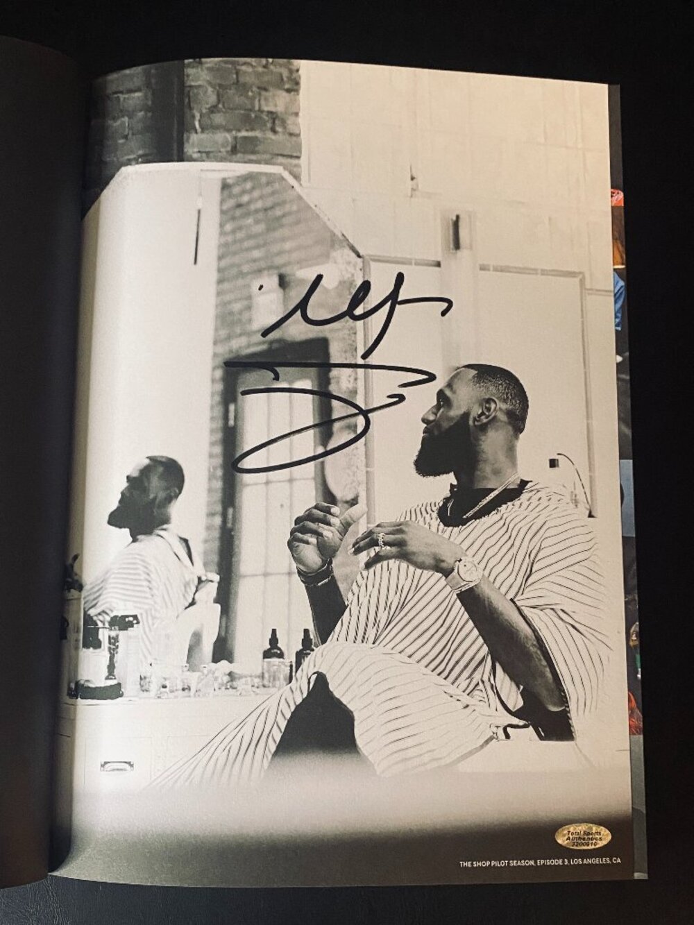 LeBron James Signed Book (The Shop) With COA (3200910) (Cavs, Lakers)
